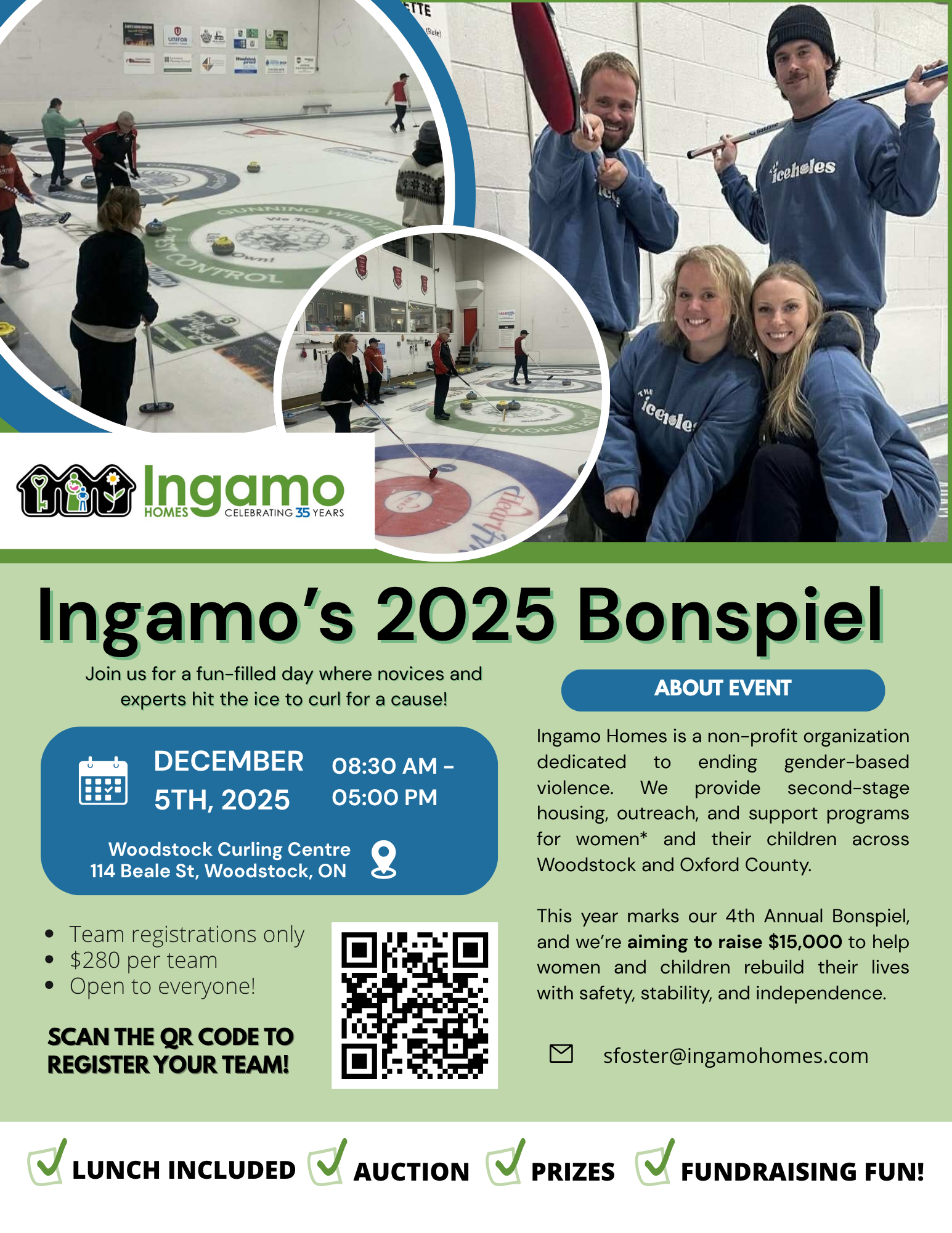 Ingamo 2025 Bonspiel Poster